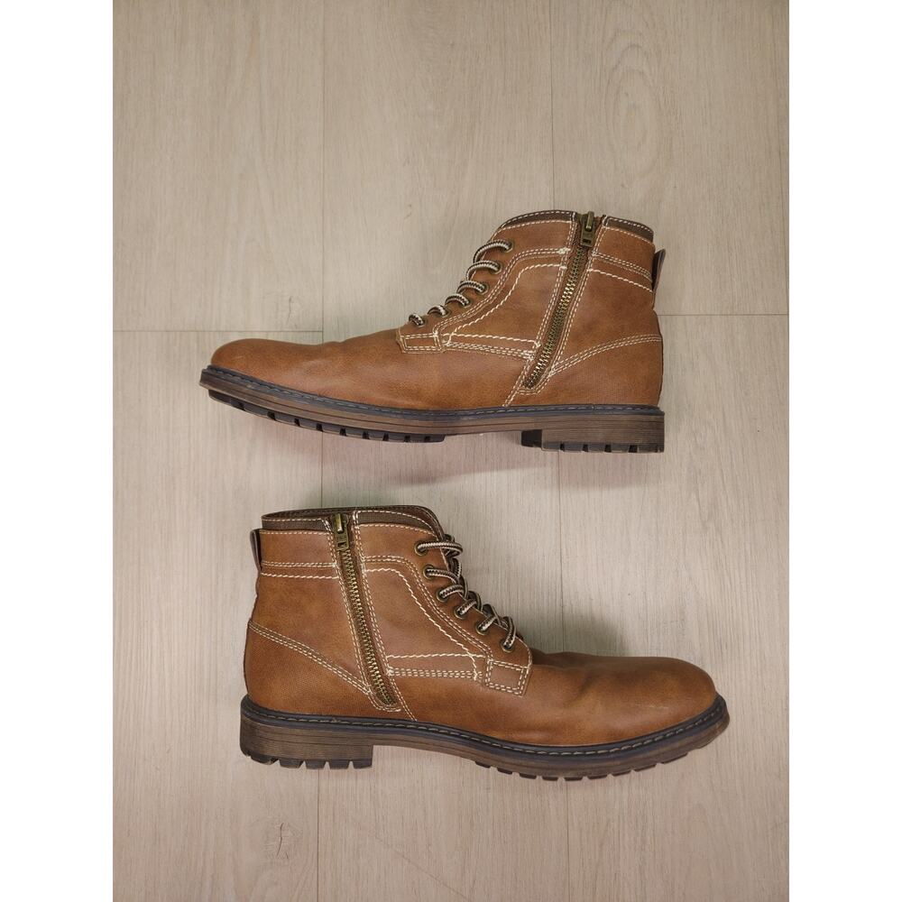 “BKE Midtown Brown Leather Boots Men’s US 10 – Excellent Condition”
